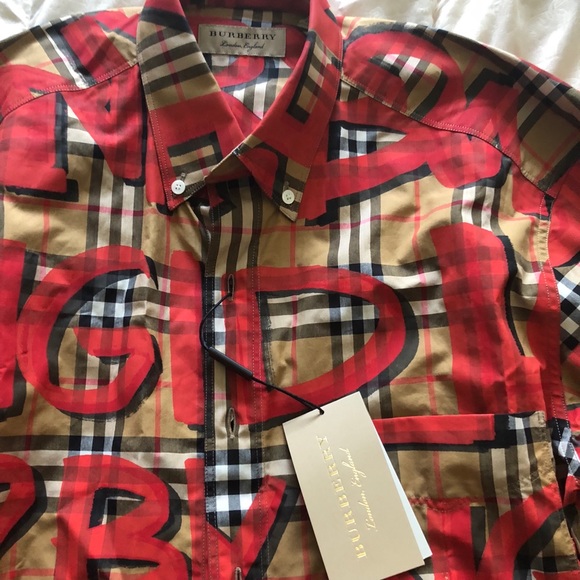 burberry graffiti sweatshirt
